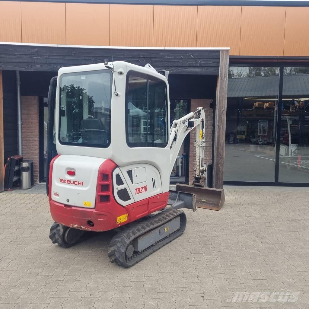 Takeuchi TB 216 Mini ekskavatoriai < 7 t