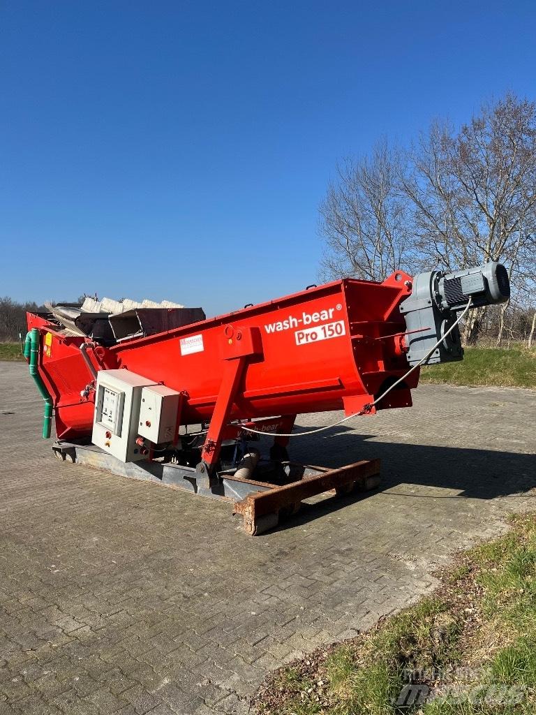  wash-bear pro 150 Rūšiavimo technika