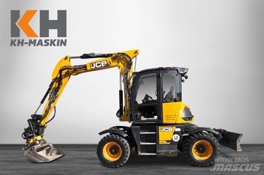 JCB 110 W Hydradig Ratiniai ekskavatoriai