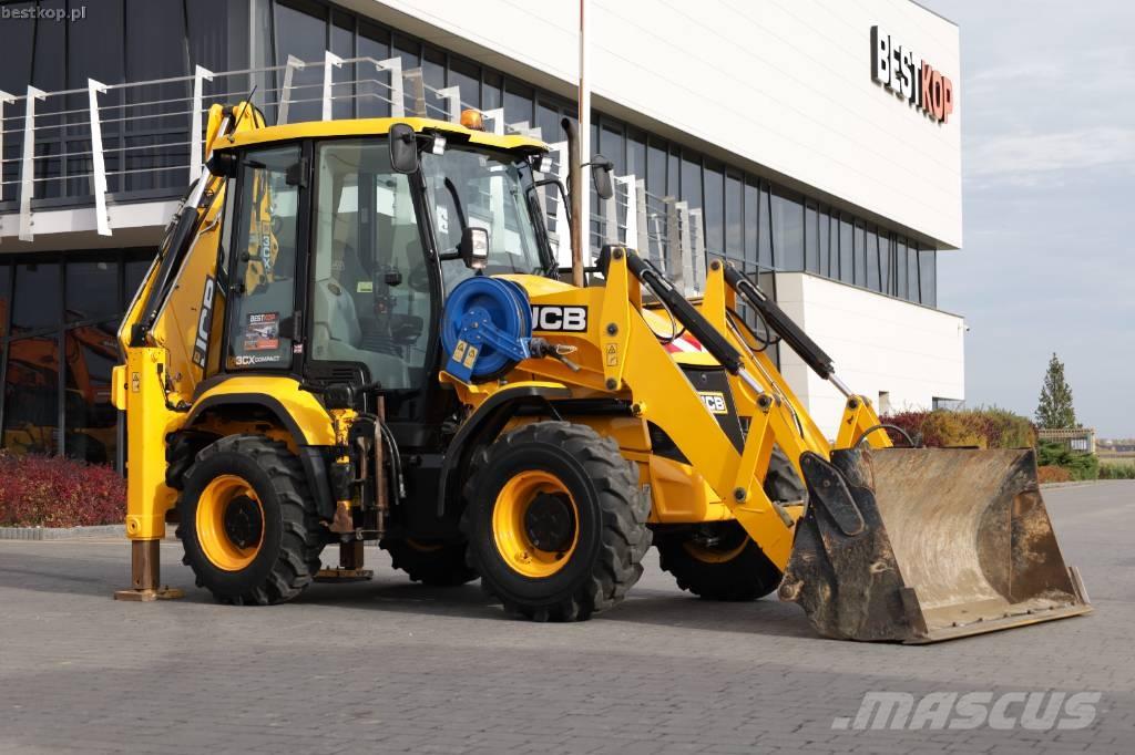 JCB 3CX Compact Ekskavatoriniai krautuvai