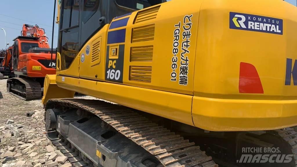 Komatsu PC 160 Vikšriniai ekskavatoriai