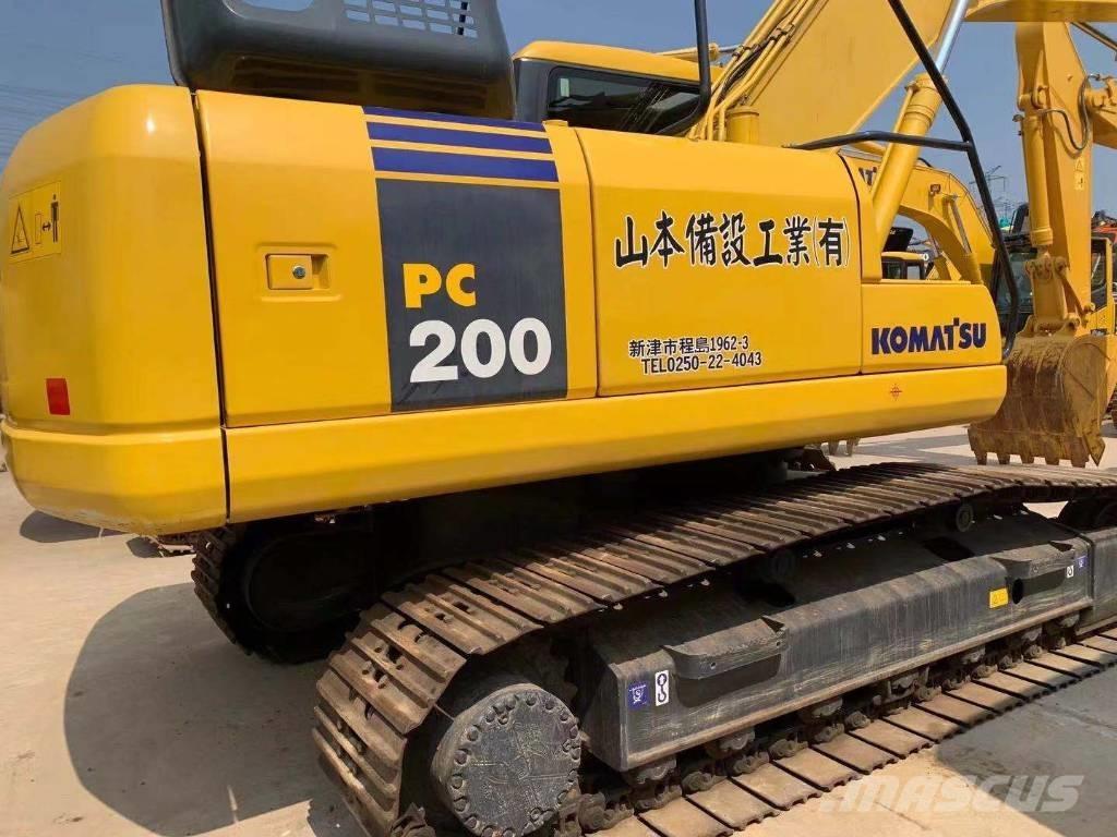 Komatsu pc200-7 Vikšriniai ekskavatoriai