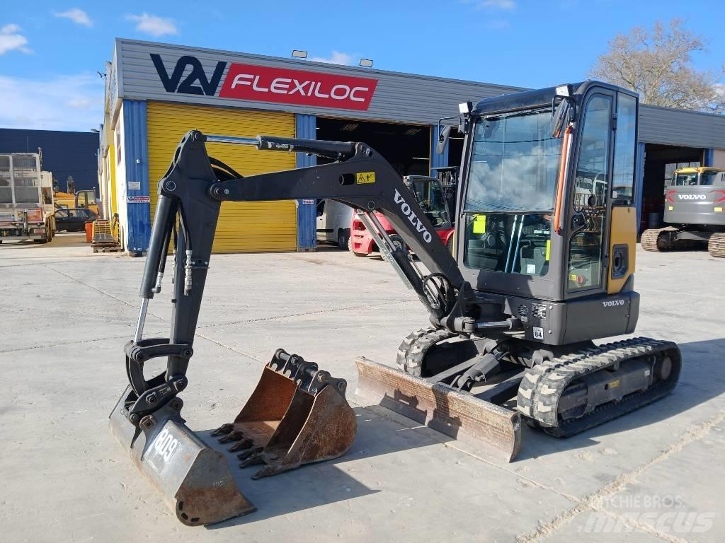 Volvo JECR25D Mini ekskavatoriai < 7 t