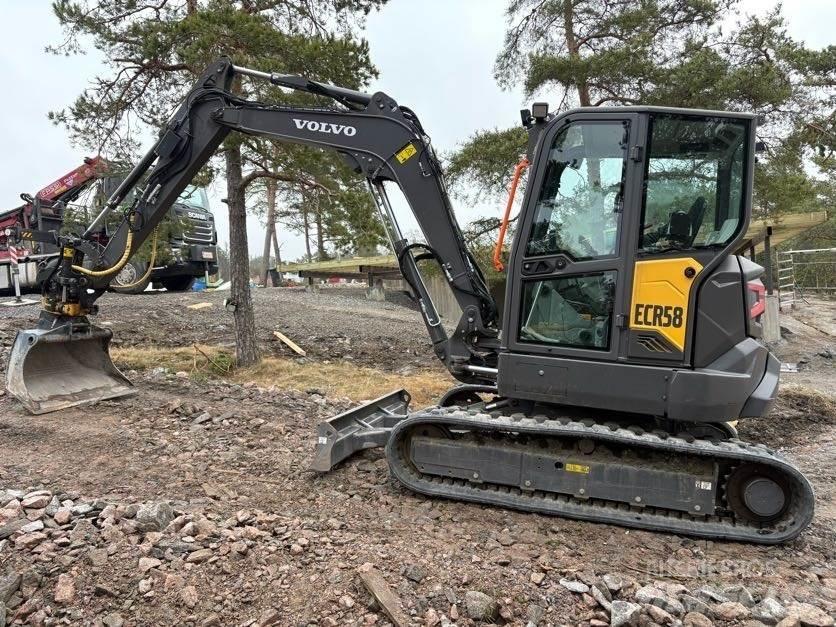 Volvo ECR58F Mini ekskavatoriai < 7 t