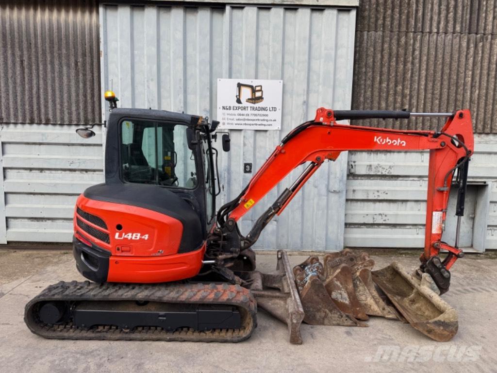 Kubota U 48 Mini ekskavatoriai < 7 t