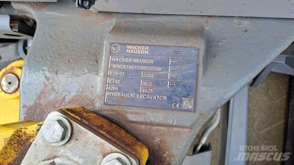 Wacker Neuson ET42 Vikšriniai ekskavatoriai