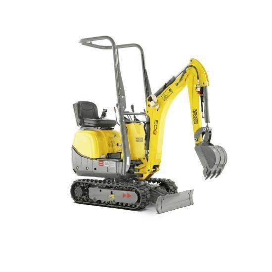 Wacker Neuson 803 Mini ekskavatoriai < 7 t