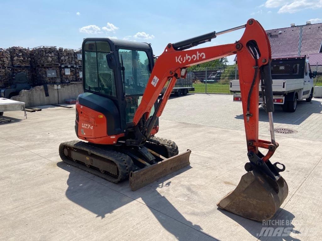Kubota U 27-4 Mini ekskavatoriai < 7 t