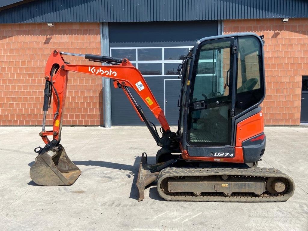 Kubota U 27-4 Mini ekskavatoriai < 7 t