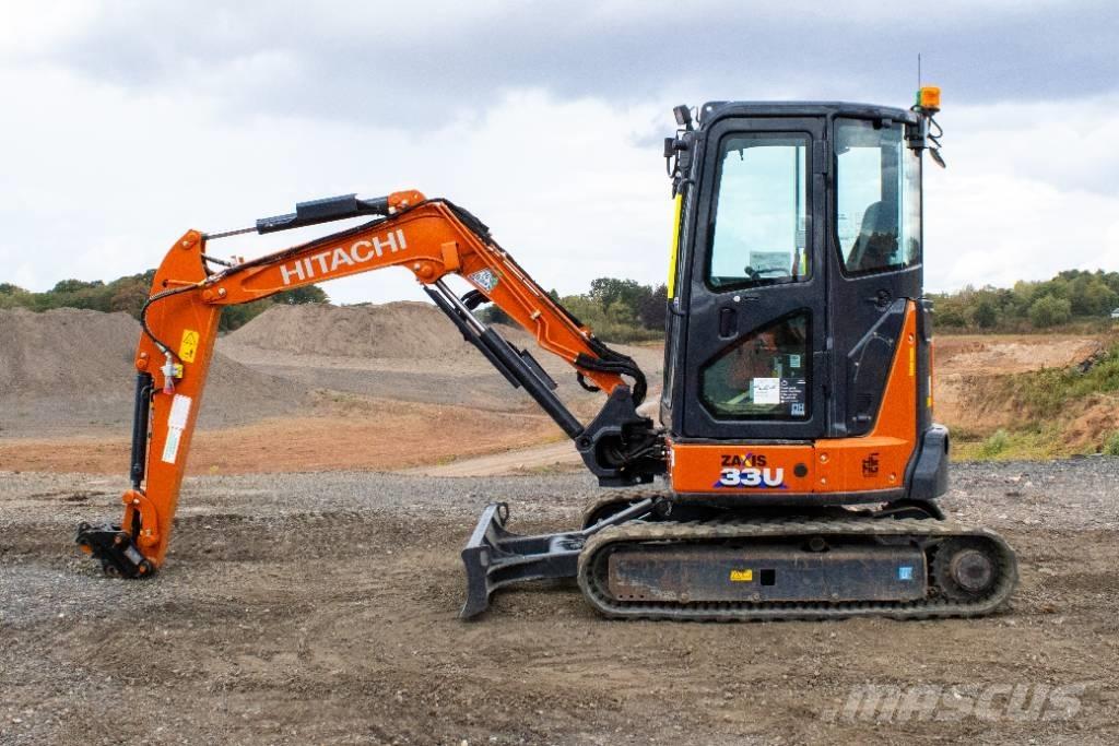 Hitachi ZX33U-6 Mini ekskavatoriai < 7 t