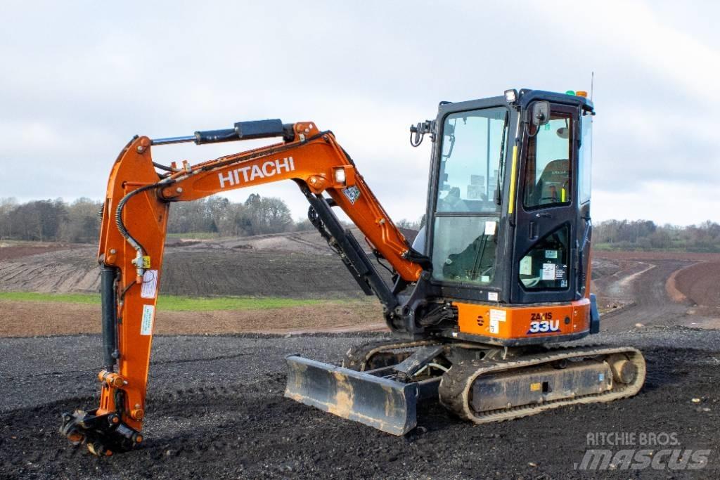 Hitachi ZX33U-6 Mini ekskavatoriai < 7 t