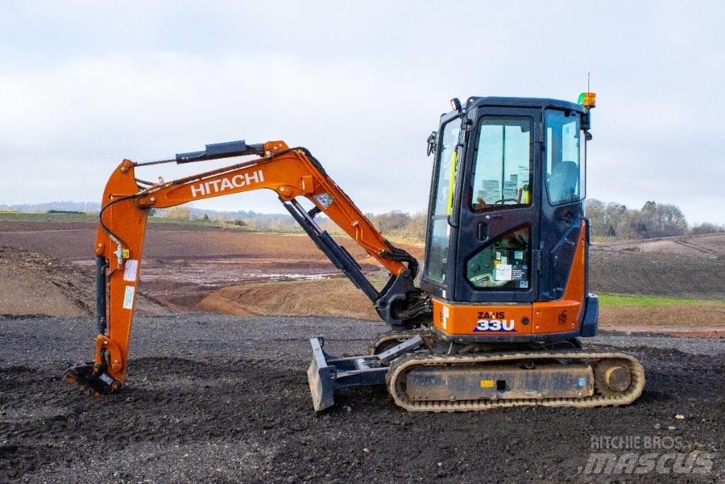 Hitachi ZX33U-6 Mini ekskavatoriai < 7 t