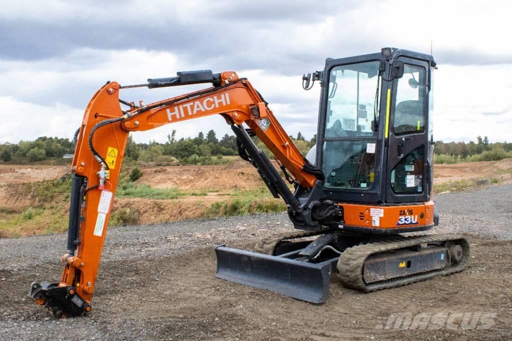 Hitachi ZX33U-6 Mini ekskavatoriai < 7 t