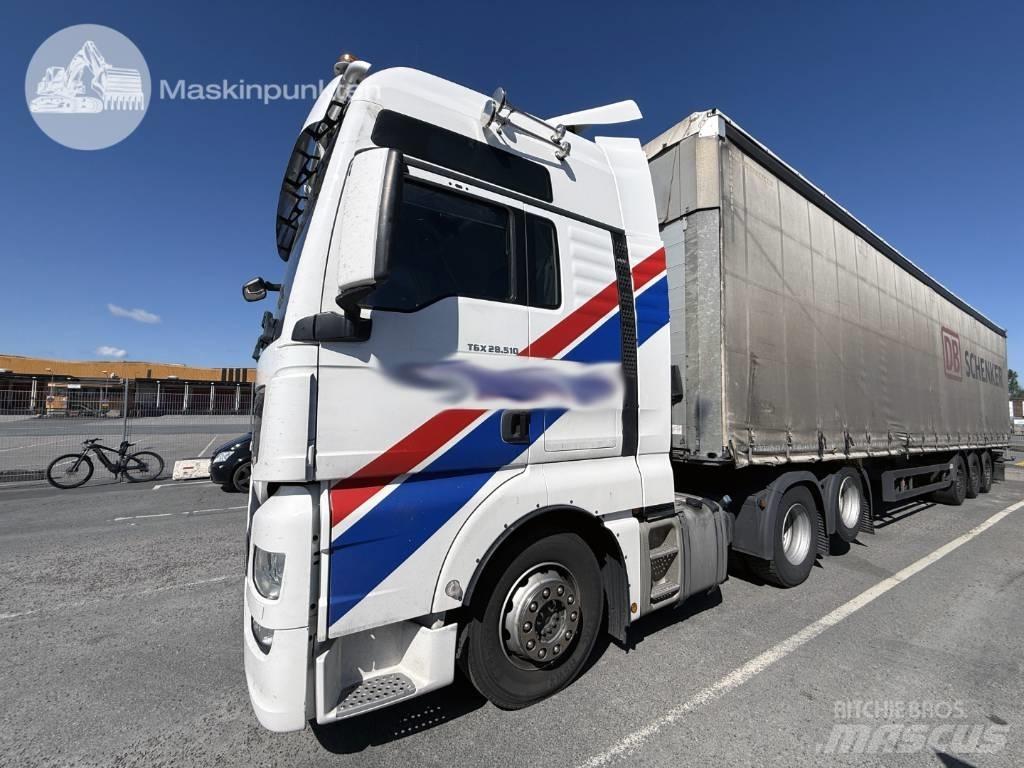 MAN TGX 28.510 Naudoti vilkikai