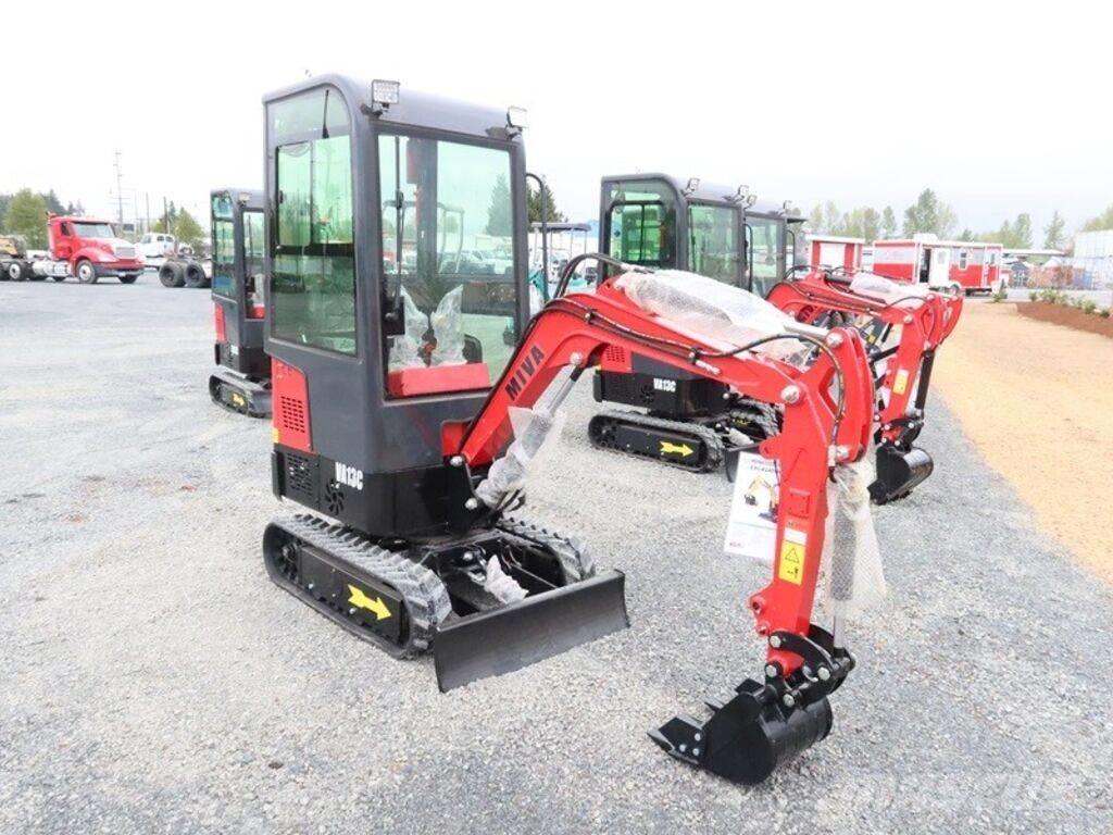 Miva VA13C Mini ekskavatoriai < 7 t