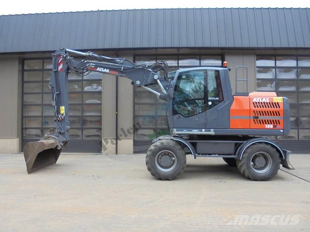 Atlas 160 W Ratiniai ekskavatoriai
