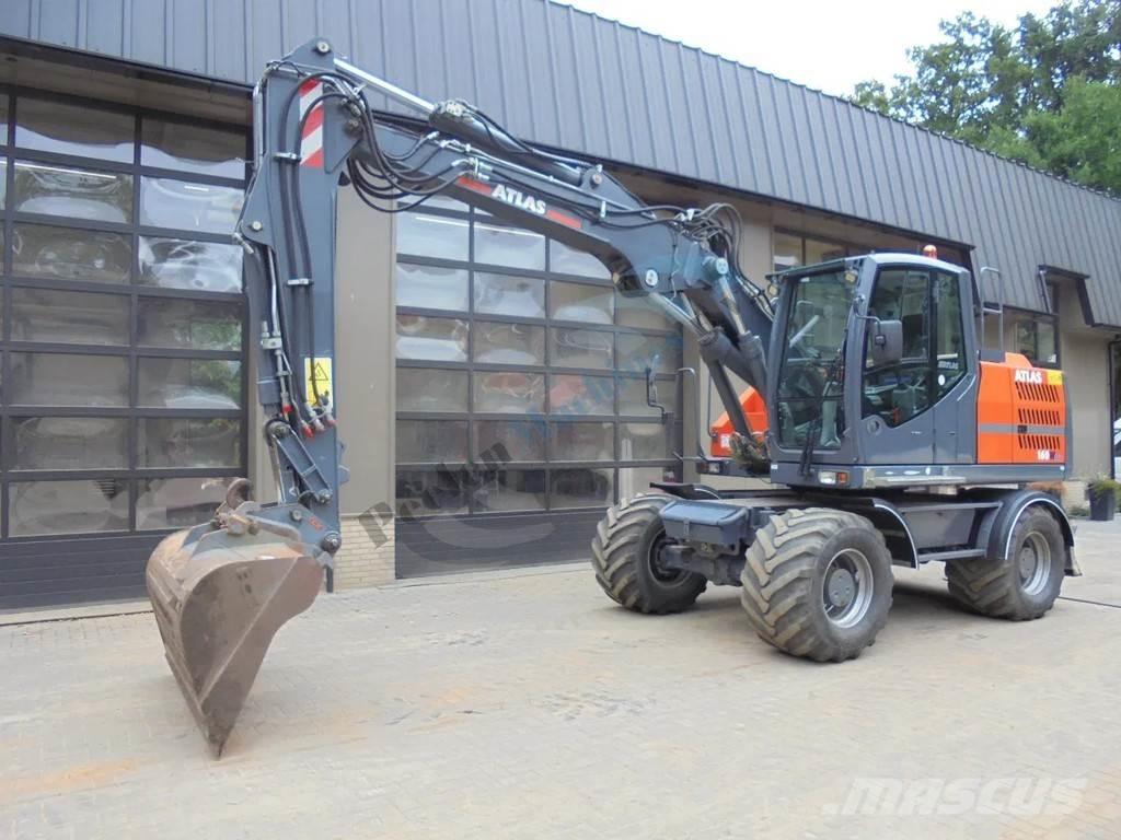 Atlas 160 W Ratiniai ekskavatoriai