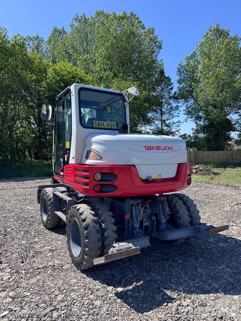 Takeuchi TB 295 W Ratiniai ekskavatoriai