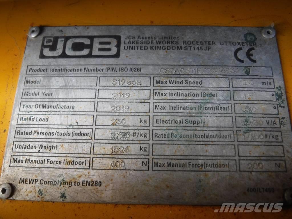 JCB S 1930 E Žirkliniai keltuvai