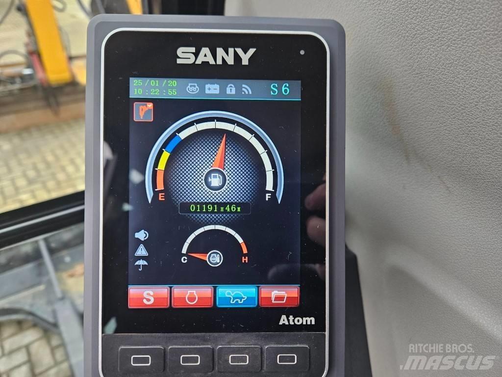 Sany SY 80 U Vidutinės galios ekskavatoriai 7-12 t