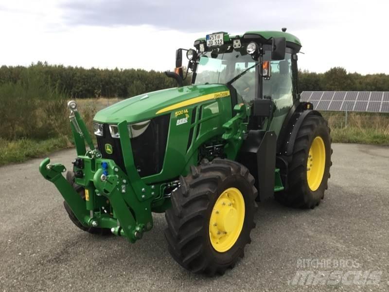 John Deere 5120ML Naudoti kompaktiški traktoriai