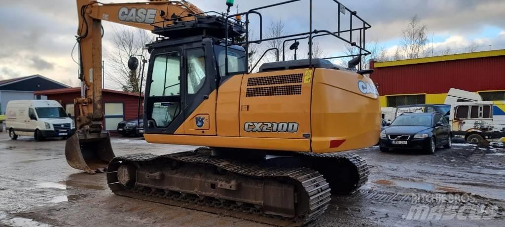 CASE CX 210 D Vikšriniai ekskavatoriai