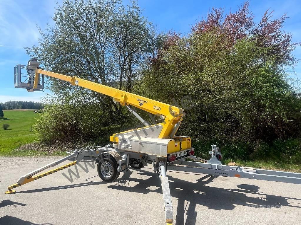 Omme 1250 EBZ Ant priekabų montuojamos kėlimo platformos