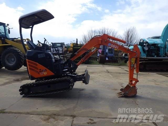 Hitachi ZX 17 U-2 Mini ekskavatoriai < 7 t