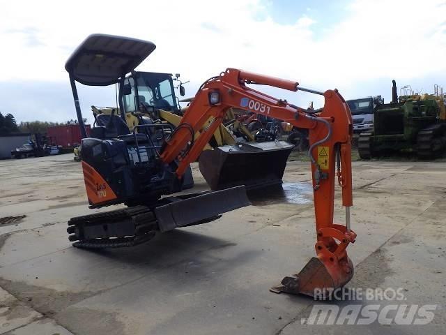 Hitachi ZX 17 U-2 Mini ekskavatoriai < 7 t