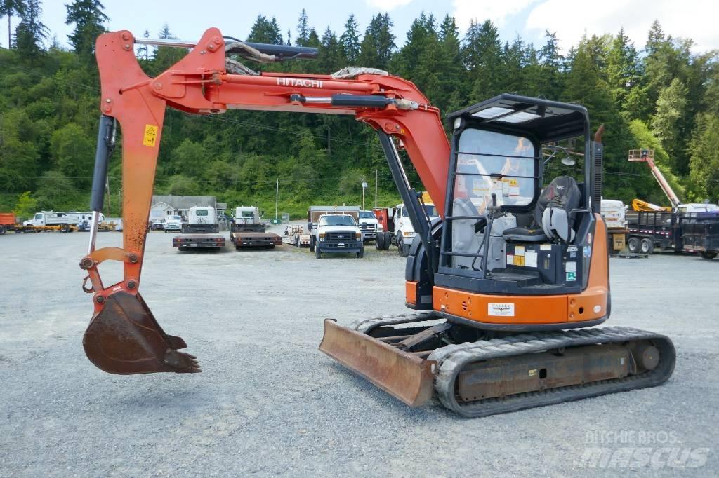 Hitachi ZX55UR-5B Mini ekskavatoriai < 7 t