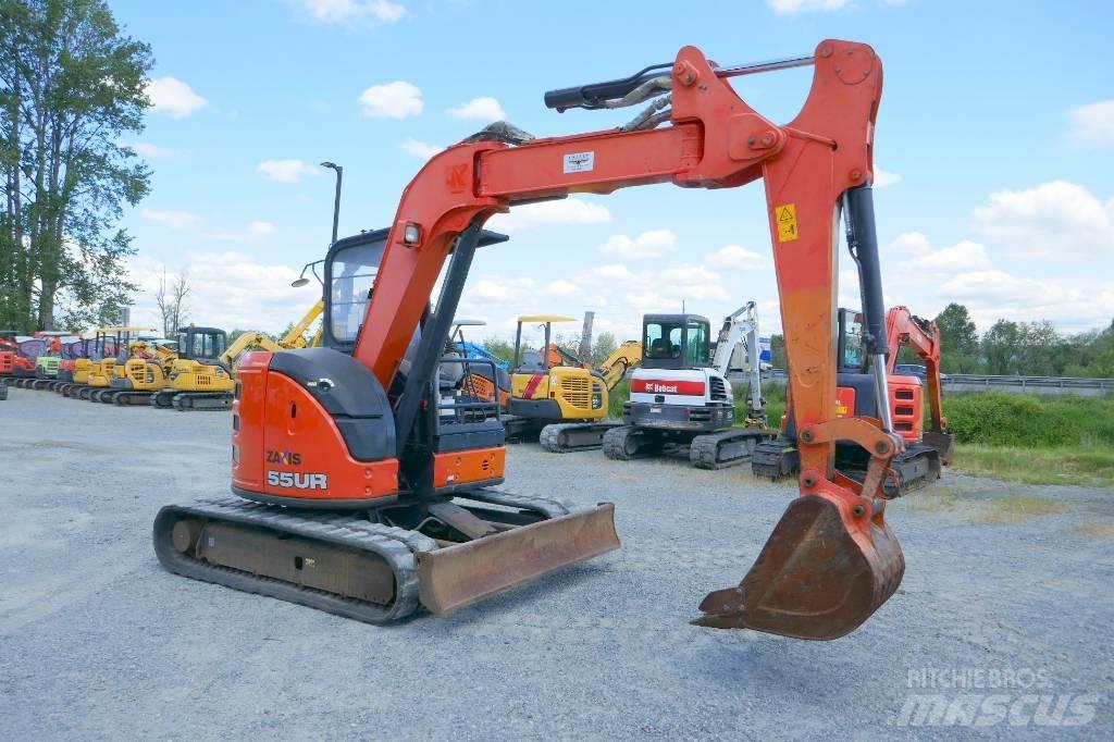 Hitachi ZX55UR-5B Mini ekskavatoriai < 7 t