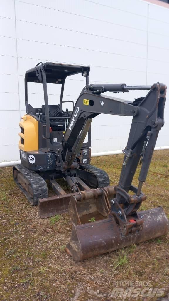 Volvo ECR 25 D Mini ekskavatoriai < 7 t