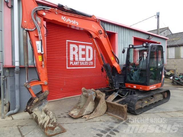 Kubota KX 080-4 Vidutinės galios ekskavatoriai 7-12 t