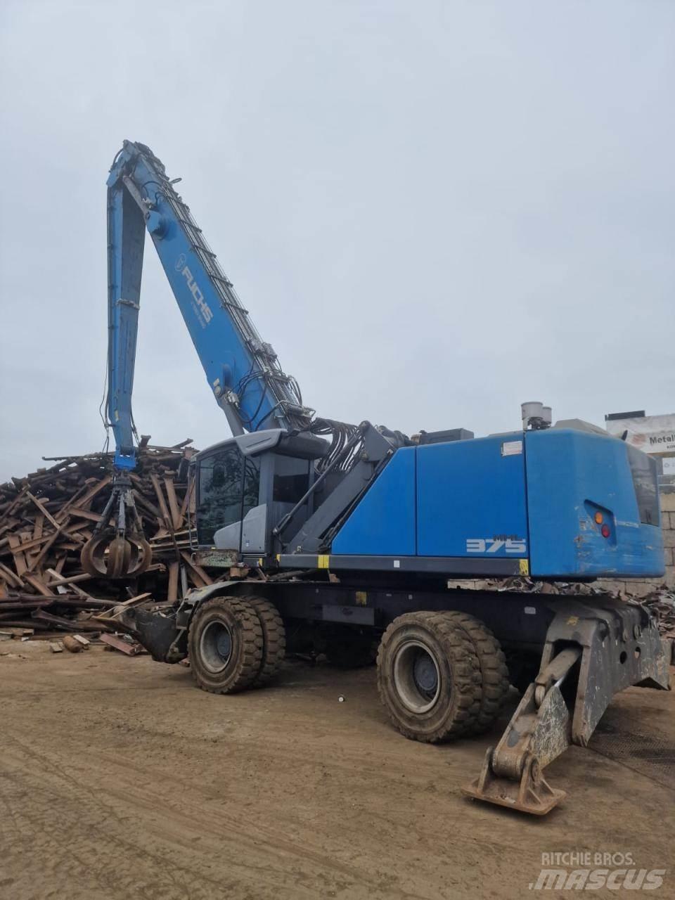 Fuchs MHL 375 S5 Ratiniai ekskavatoriai