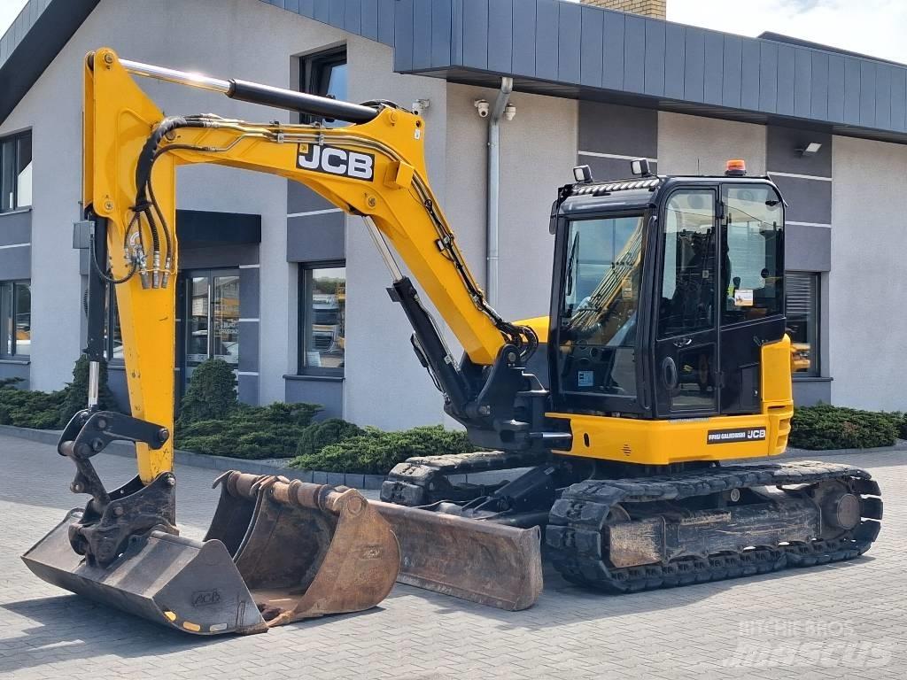 JCB 85 Z-1 Vidutinės galios ekskavatoriai 7-12 t