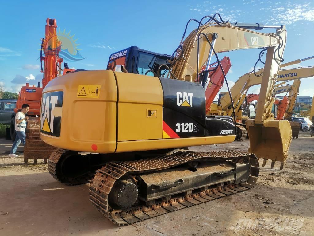 CAT 312 D Vikšriniai ekskavatoriai