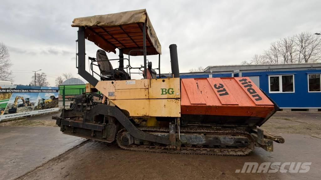 ABG Titan 311 Asfalto klotuvai