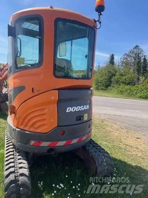 Doosan DX 27 Z Mini ekskavatoriai < 7 t