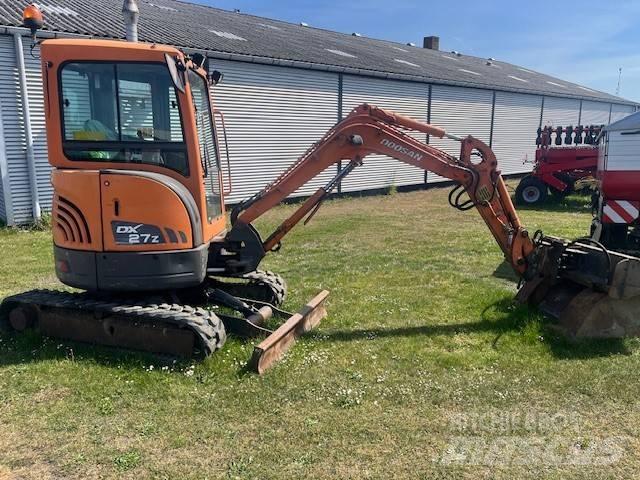 Doosan DX 27 Z Mini ekskavatoriai < 7 t