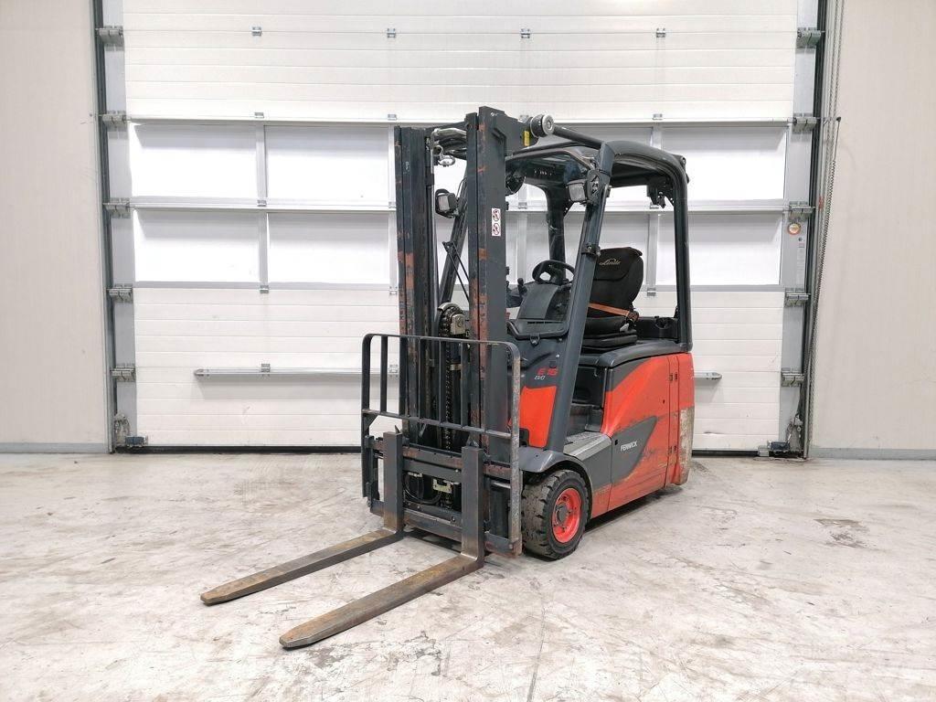 Linde E16H-02 Elektriniai šakiniai krautuvai