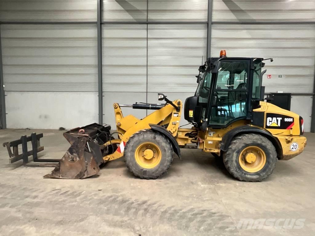 CAT 908 H 2 Naudoti ratiniai krautuvai