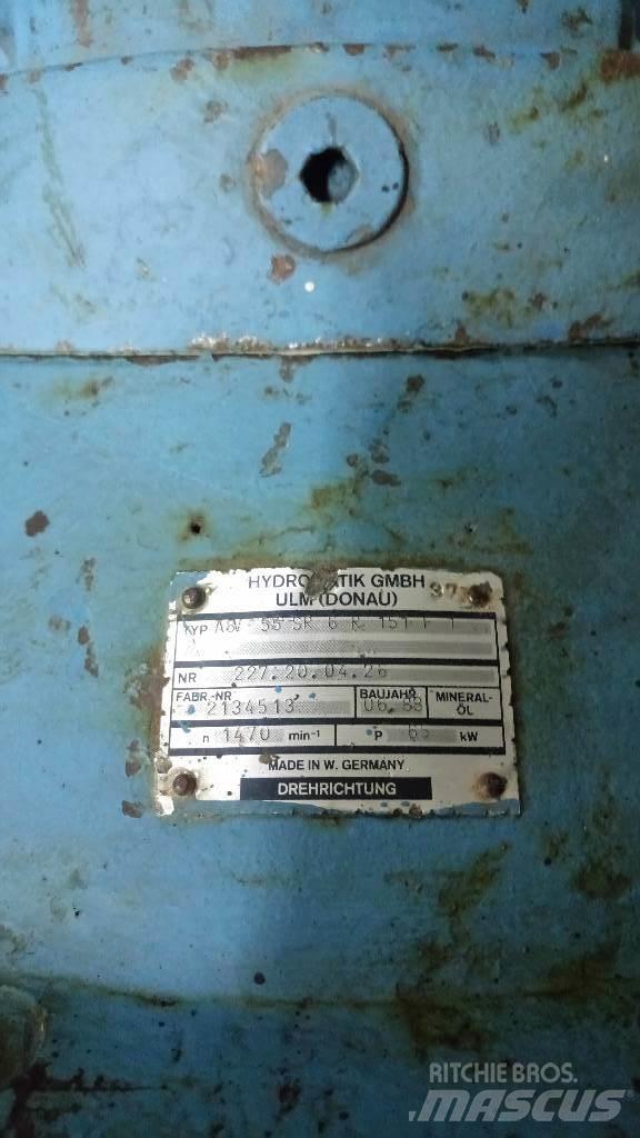 Rexroth A8V55 Hidraulikos įrenginiai