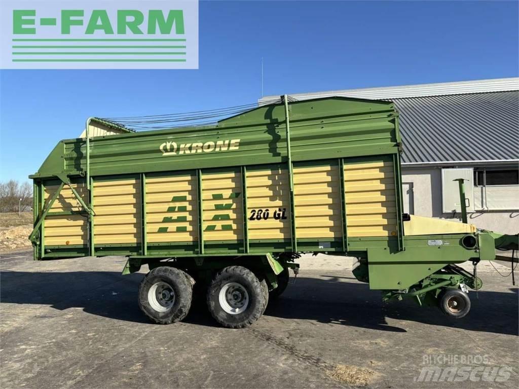Krone AX 280 GL Grūdų vežimėliai