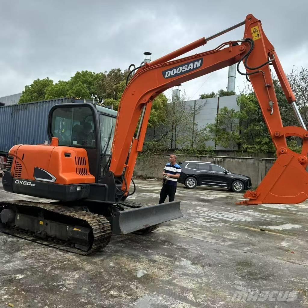 Doosan DX 60-9 C Mini ekskavatoriai < 7 t