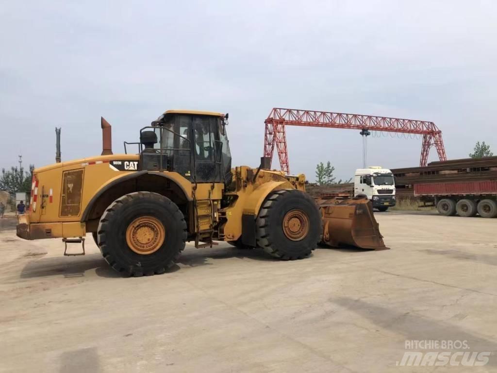 CAT 980 H Naudoti ratiniai krautuvai