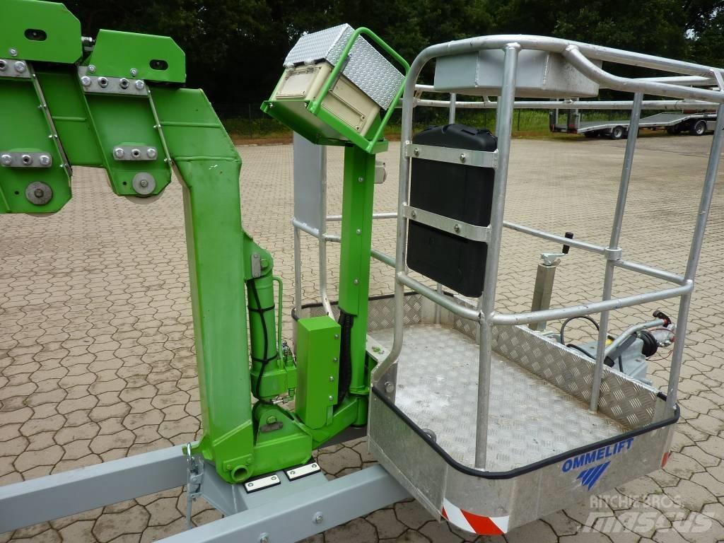 Omme 2500 EBDZ Ant priekabų montuojamos kėlimo platformos