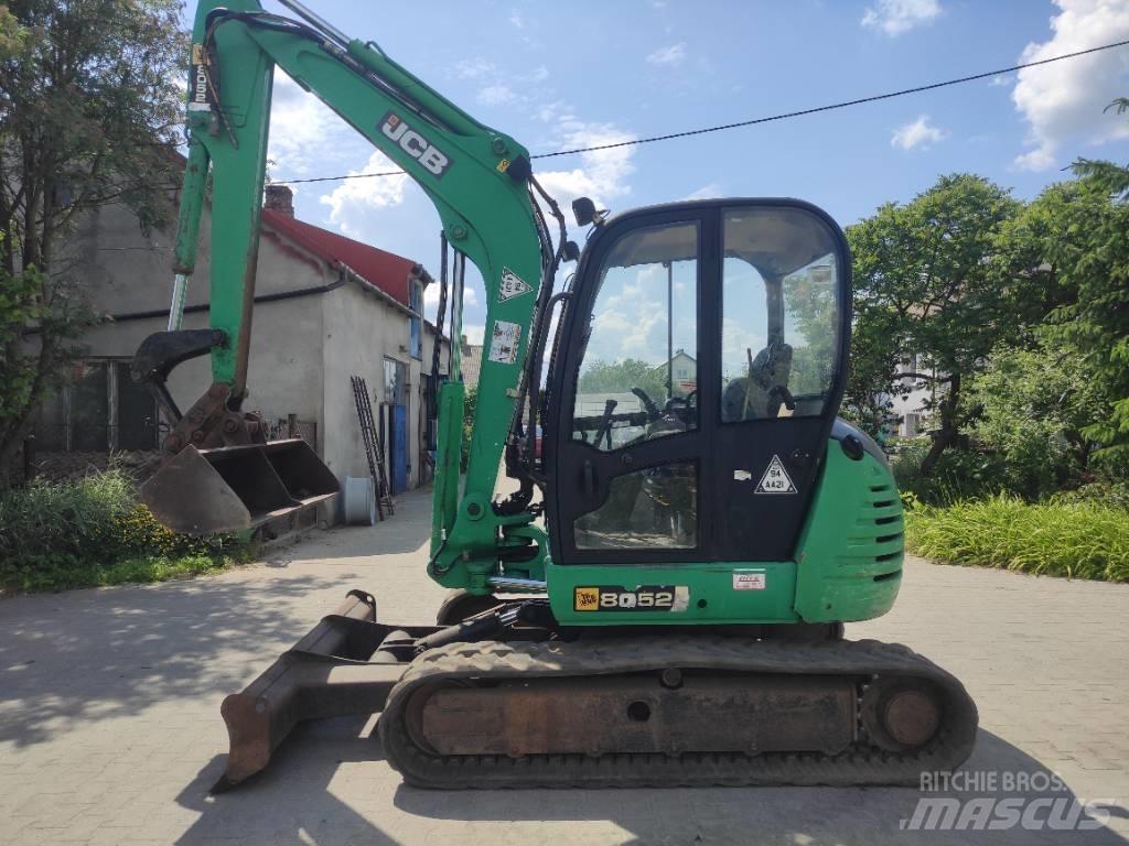 JCB 8052 ZTS Mini ekskavatoriai < 7 t