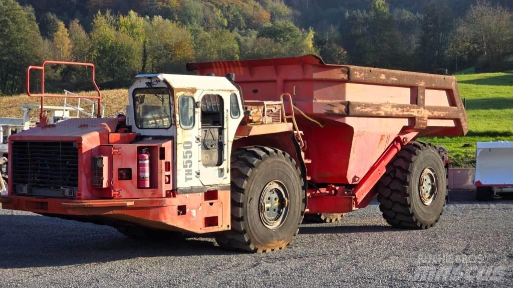 Sandvik TH550 Požeminės kasybos sunkvežimiai