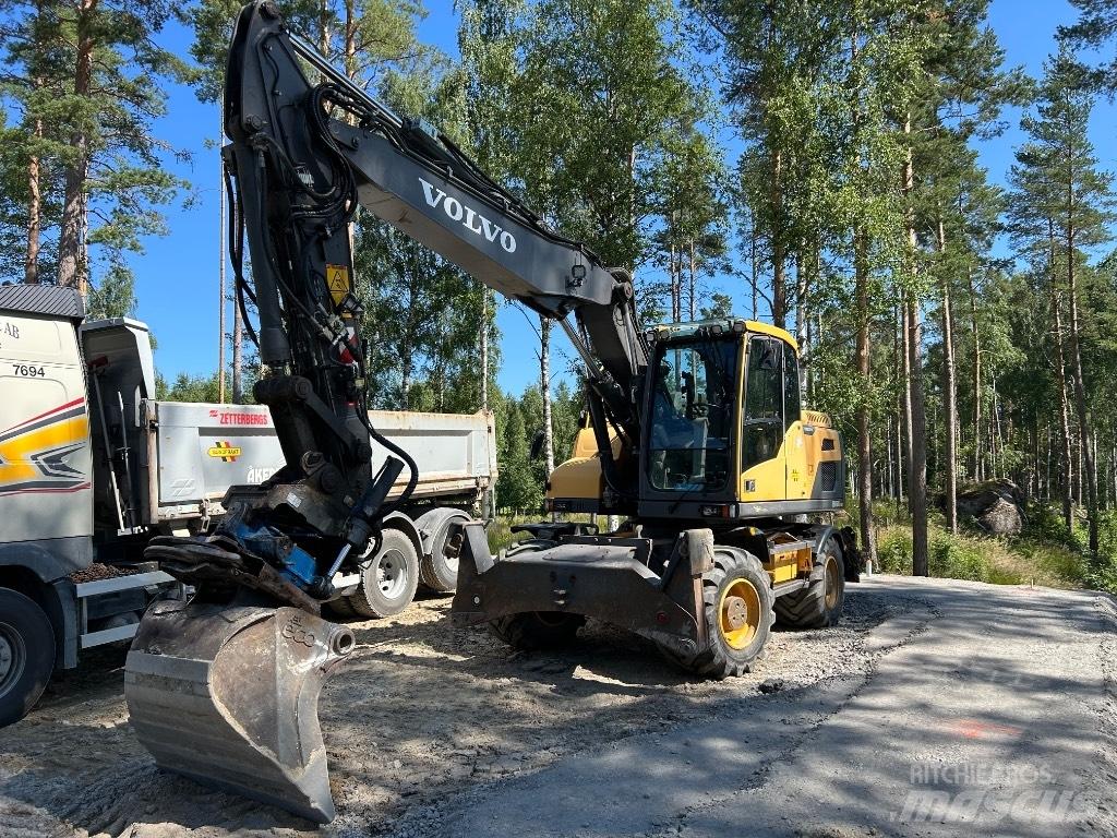 Volvo EW 160 D Ratiniai ekskavatoriai