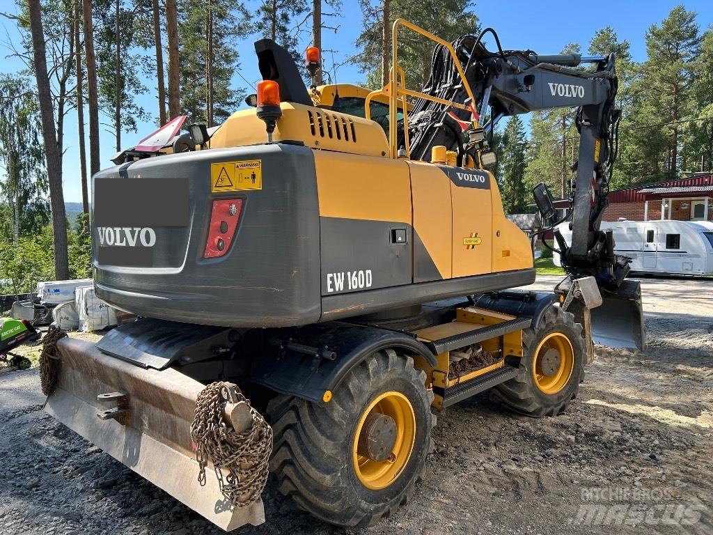 Volvo EW 160 D Ratiniai ekskavatoriai